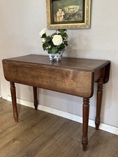Antique Oak Breakfast Drop leaf Table