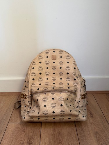 Mcm stark side studs backpack - stark,