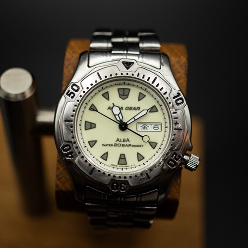 Vintage seiko alba aqua gear - vintage,