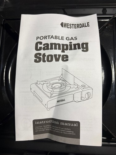 New westerdale portable gas - new,