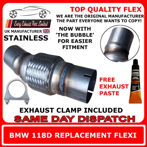 Bmw 118d exhaust flexi flex - flexi,