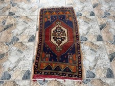 Vintage Turkish Rug 1.8x3.5