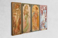 Alphonse Mucha Four Seasons