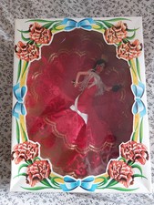 Boxed Vintage Spanish Hnos Diez Marin Chiclana style Flamenco Dancer Doll 70s.
