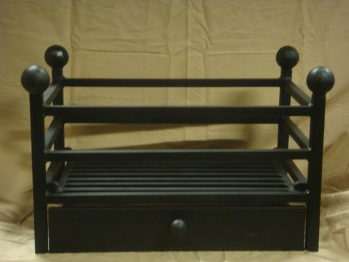 60cm hand forged fire - fire, basket