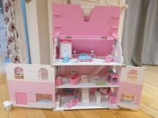 Rosebud Cottage Wooden Doll