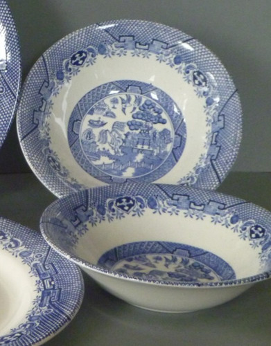 Barratts willow cereal bowls - willow,