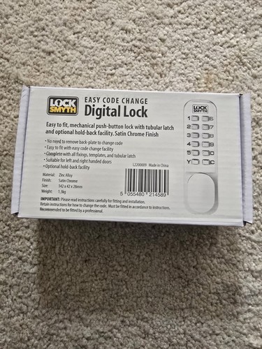 Locksmyth digital lock - digital, easy