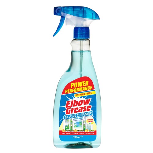 Glass cleaner with vinegar - glass,