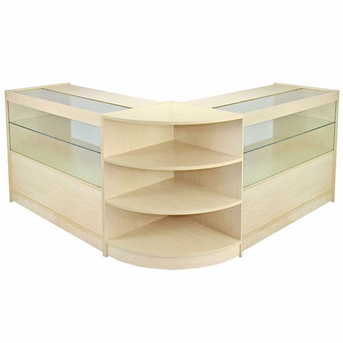 Retail counter maple shop - counter,