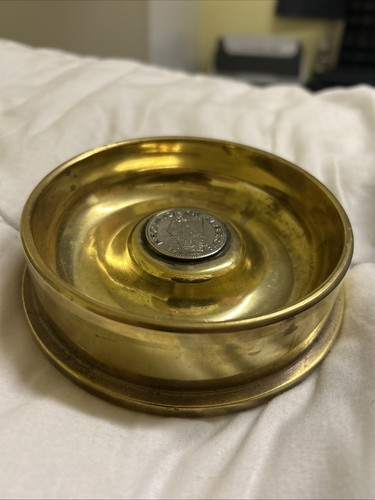 Brass artillery shell - brass,