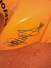 Valentino Rossi Hand signed