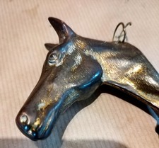 Vintage Brass Horse Head