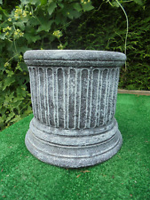 Round Plinth Concrete garden ornament