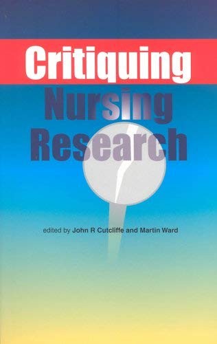 Critiquing nursing research - research, by