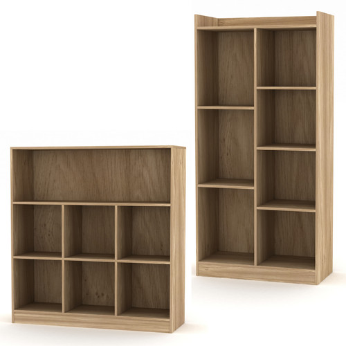 Tall wide wooden cube - 7,