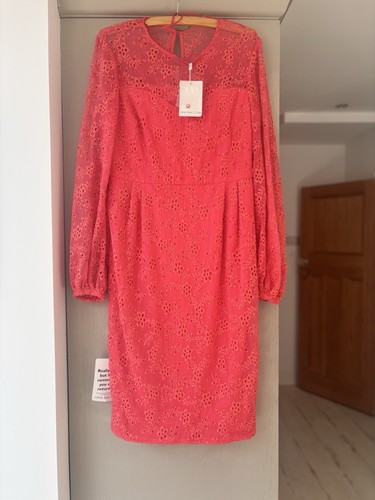 Bnwt gina bacconi - coral, pink