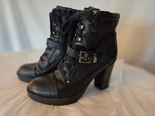 Guess women black heeled - black,