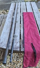 NORMARK GS1322-12 12' BASS ROD CASTING 2-4OZ FUJI EYES AND REEL SEAT READY TO GO