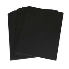 A4 Black Card Stock (297mmx210mm) 250gsm - Stella Weds® Making Paper Crafts