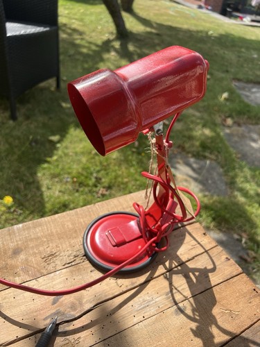 1970s ikea red spotlight - ikea,