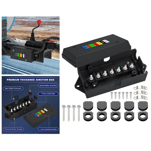 Way trailer junction box - 7,
