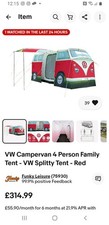 VW Campervan 4 Person Family