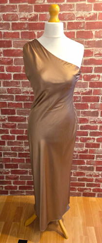Zara one shoulder satin - zara,