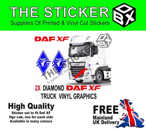 Daf truck hgv vinyl cut - truck,