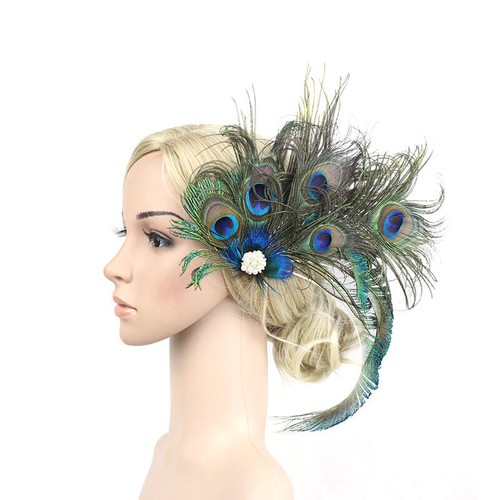 Handmade peacock feather - peacock,