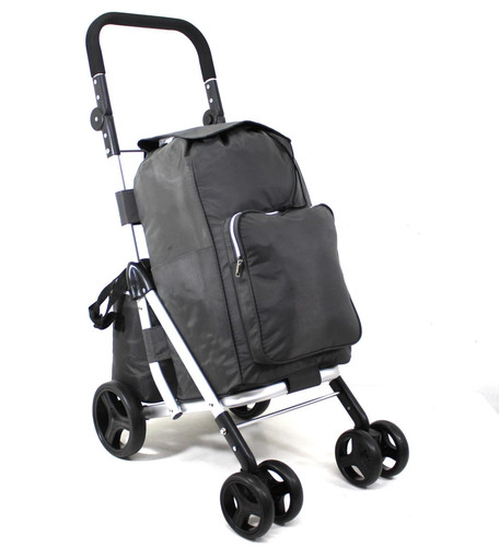 Large wheel shopping trolley - large,
