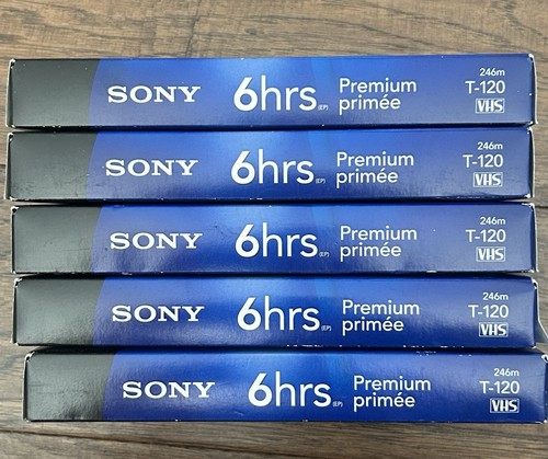 Lot sony 120 - lot, blank
