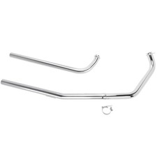 The Gasbox Upswept Exhaust Pipe Set for 1970-1984 Harley-Davidson Shovelhead Rig