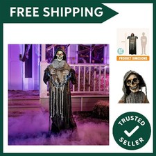 69'' Halloween Animated Grim