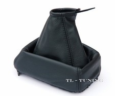 Gear shift boot Opel Corsa B manufactured 1993-2002 genuine leather/black 