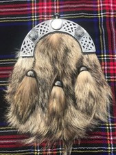 Scottish Kilt Sporran Fur