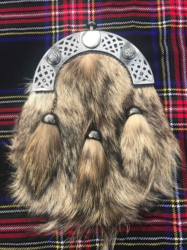Scottish kilt sporran fur - scottish,