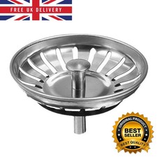2x Kitchen Sink Drain Strainer