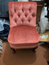 Victorian Style Velvet Tufted