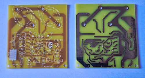 Mosfet amplifier pcb - mosfet, (ga28)