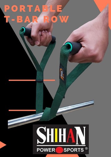 Bar row green portable gym - t-bar,