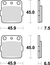 Braking Off-Road/Quad sintered