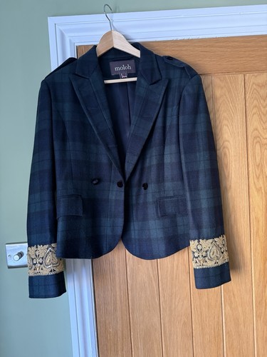 Moloh beautiful tartan jacket - moloh,