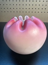 Vintage Satin Glaze Peachblow