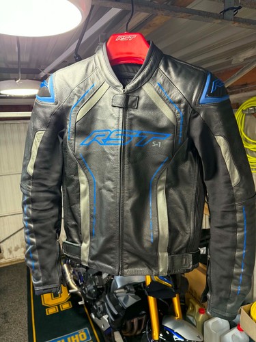 Rst leather jacket size 40 - s1,