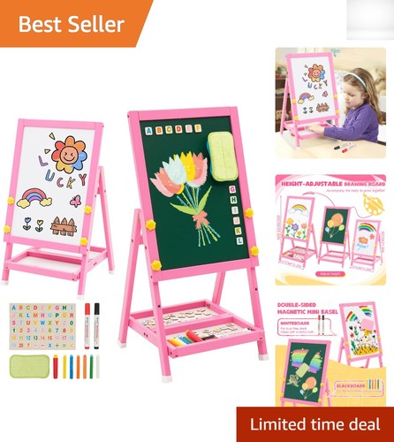 Mini wood art easel - wood,