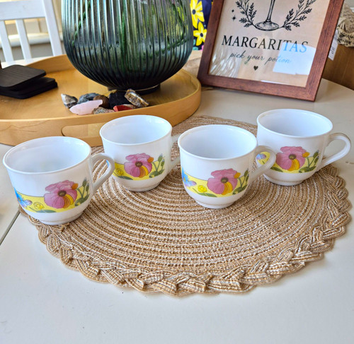 Vintage arcopal france floral - vintage,