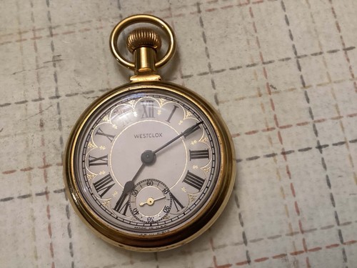 Westclox mechanical open face - open,