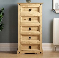 Vida Designs Corona 5 Drawer
