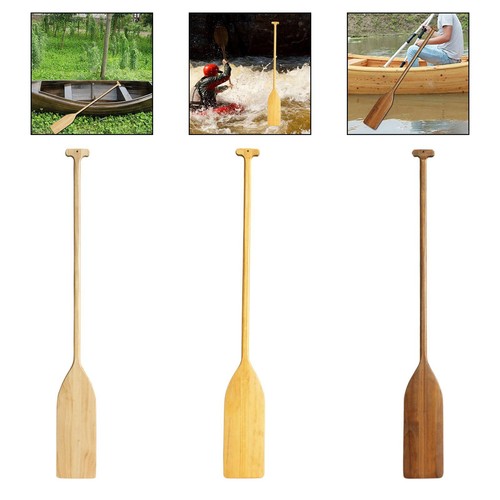 Wood paddle rowing oar - paddle,